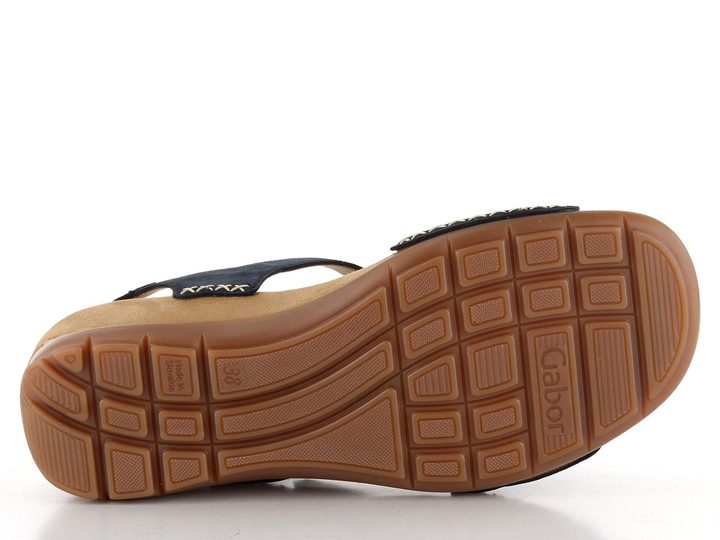 Gabor modré sandále na kline Nightblue 63.734.16