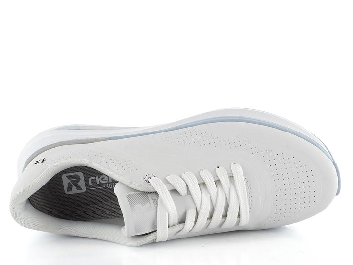 Rieker dámske tenisky na kline Offwhite W2700-80