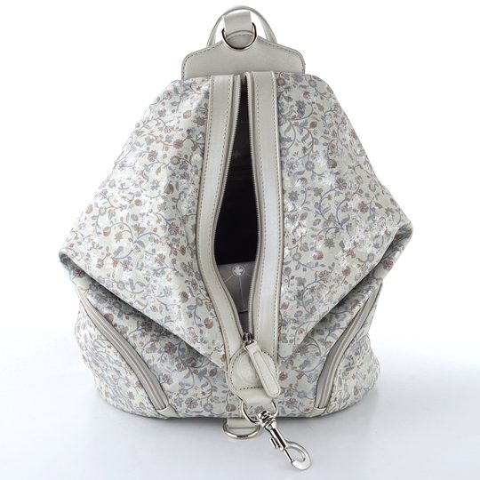 Rieker batoh s kvetinkovým vzorom hellgrau-multi/perlmutt H1055-93