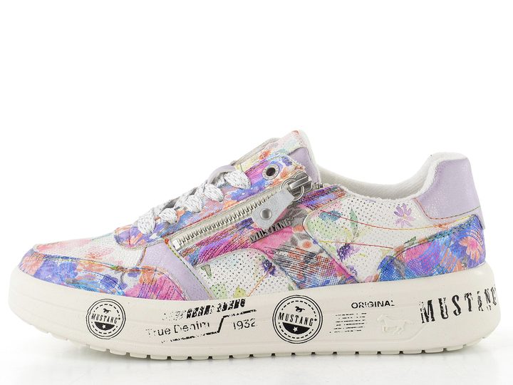 Mustang barevné tenisky s potištěnou podešví flieder-multi 26M0482006