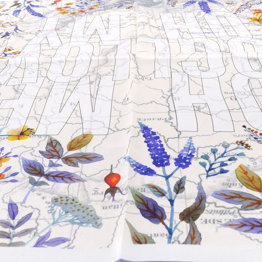 Högl hedvábný šátek multi 1-152070-9900