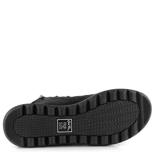 Ara širšia textilná členková obuv s membránou  Schwarz Toronto 12-40409-01