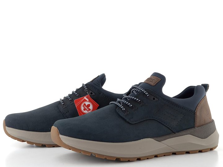 Rieker pánské polobotky pazifik/schoko/navy 06050-14