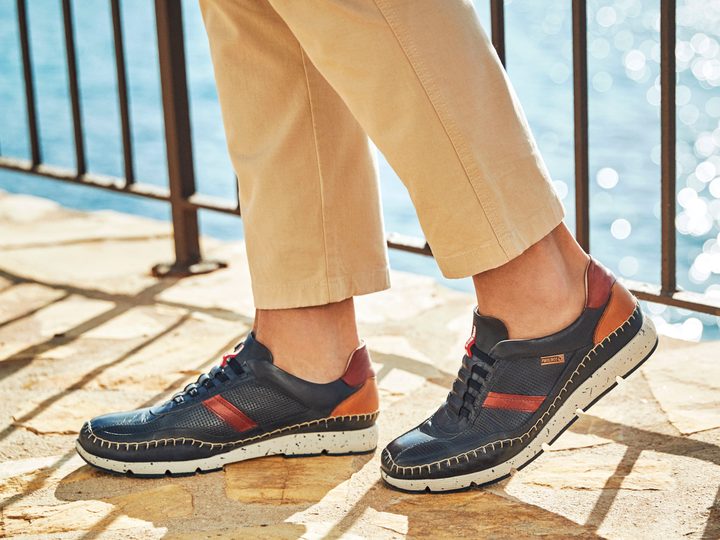 Pikolinos ležérne pánske poltopánky Blue M4U-6046C1