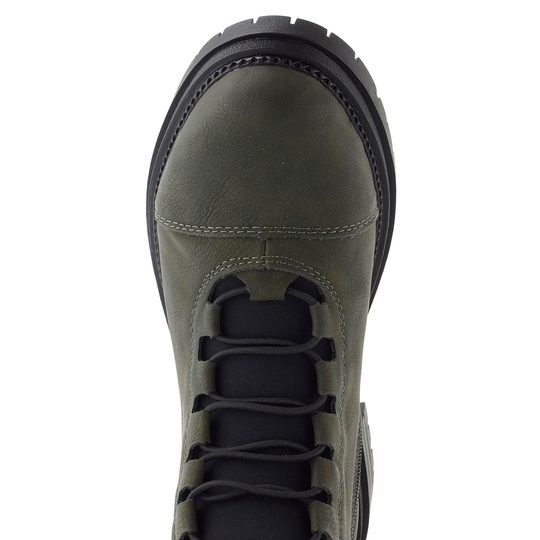Rieker šněrovací kotník s membránou forest/schwarz Y3163-54