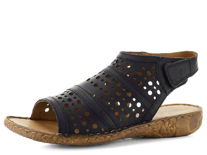 Josef Seibel rímske sandále Rosalie čierne 79507720