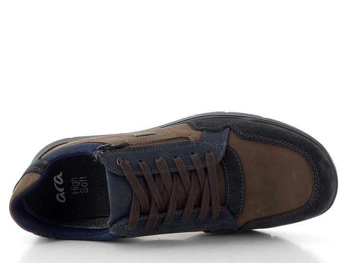 Ara pánské polobotky s Gore-Tex hnědé/modré 11-24607-14