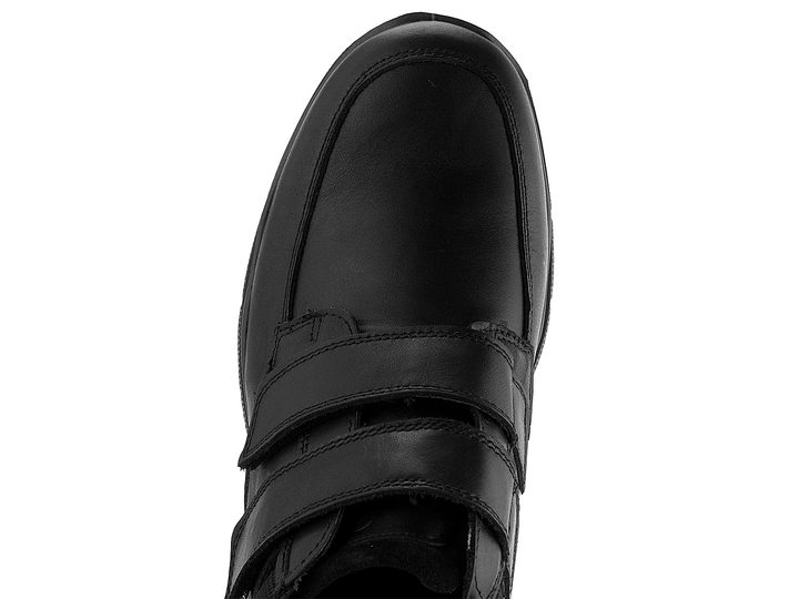 Ara pánský kožený kotník na suché zipy Benjo Black 11-24648-01