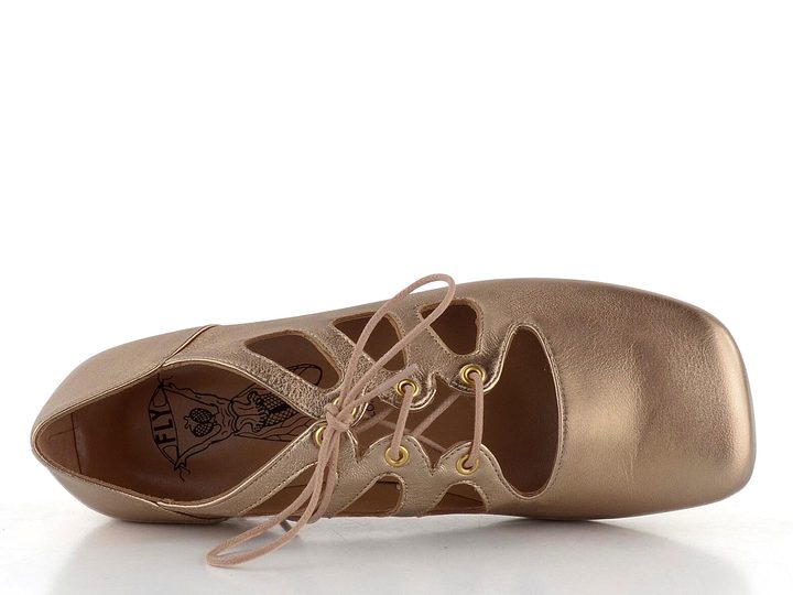 Fly London metalické polobotky sahara P145272002