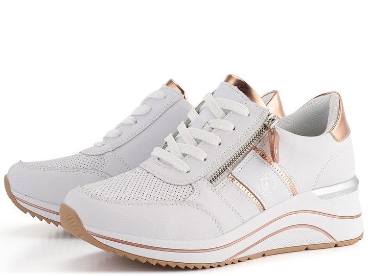 Remonte tenisky na klínku Weiss/Kupfer D0T04-80