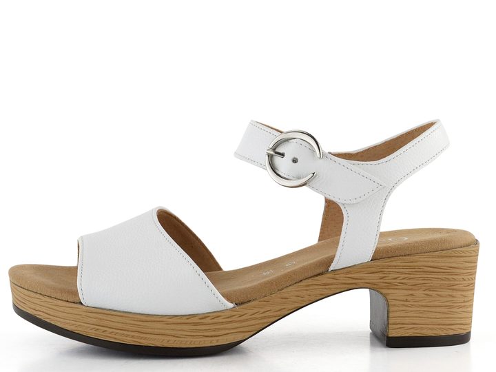 Gabor sandále na platforme s podpätkom Weiss 62.071.50