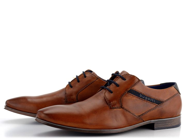Bugatti elegantní hnědé polobotky 311-A3112-4100