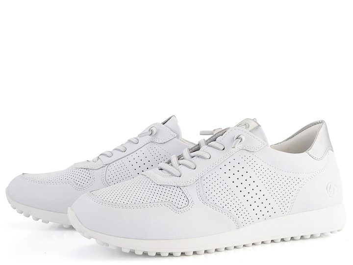 Remonte dámské tenisky bílo-stříbrné  D3100-80
