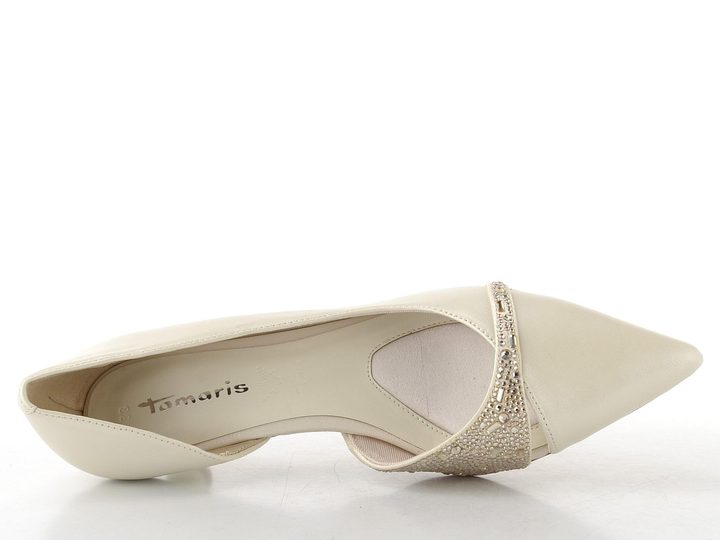 Tamaris vykrojené lodičky pearl glam 1-22341-47