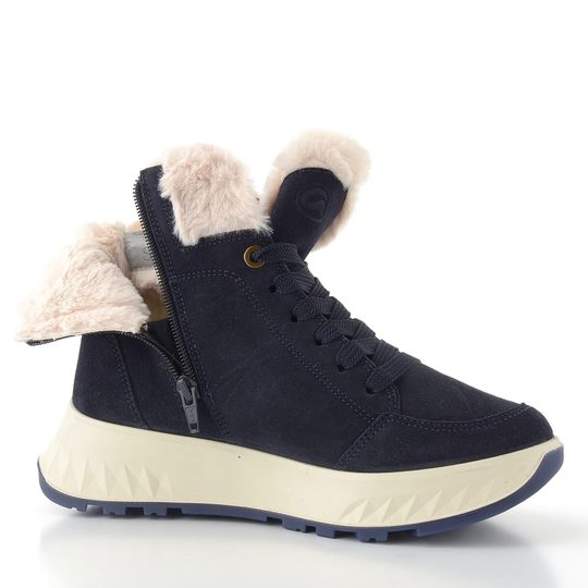 Ara široký kotník s membránou St. Moritz blau/sand 12-26417-02