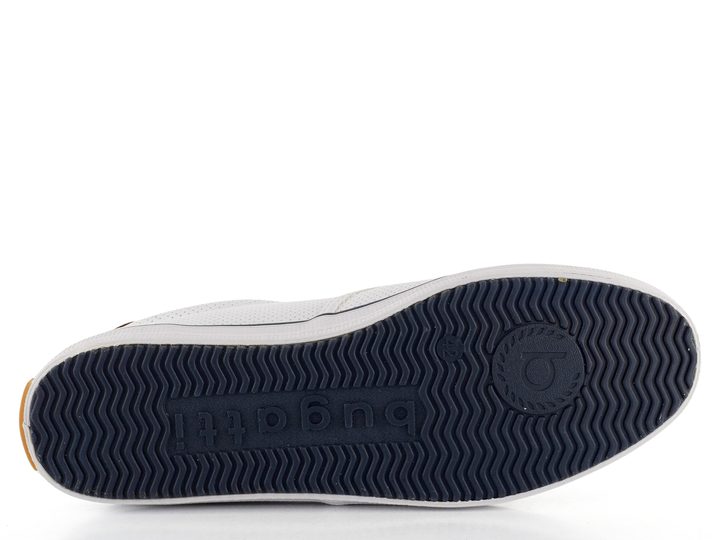 Bugatti bílé pánské polobotky 321-AFH01-5000