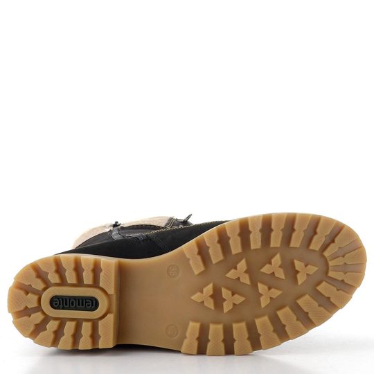 Remonte šněrovací kotník s membránou černý D8474-03