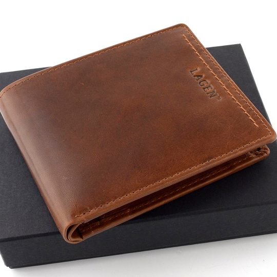 Pánská kožená peněženka saddle 12405