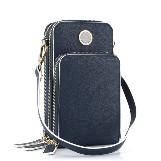 Ara malá crossbody kabelka Leonie modrá 16-21407-58