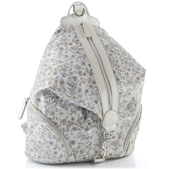 Rieker batoh s kvetinkovým vzorom hellgrau-multi/perlmutt H1055-93