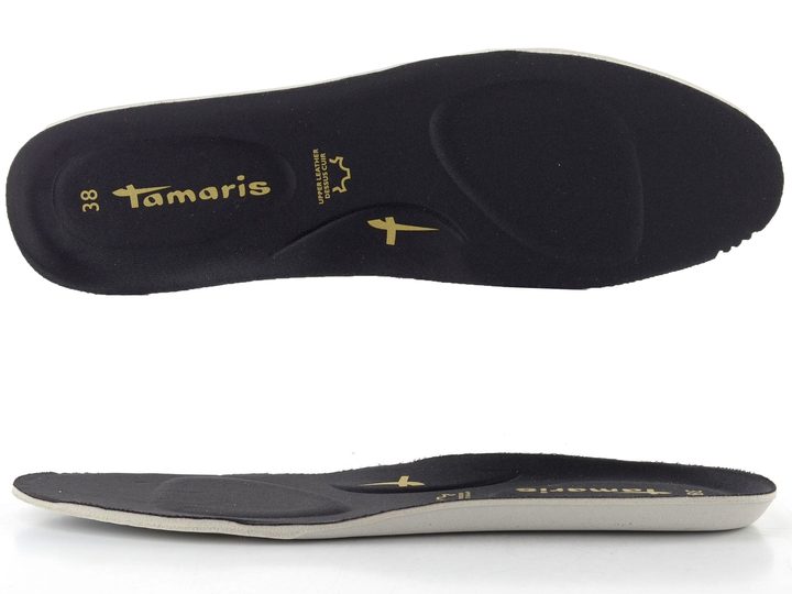 Tamaris tenisky na platformě black uni 1-23724-42