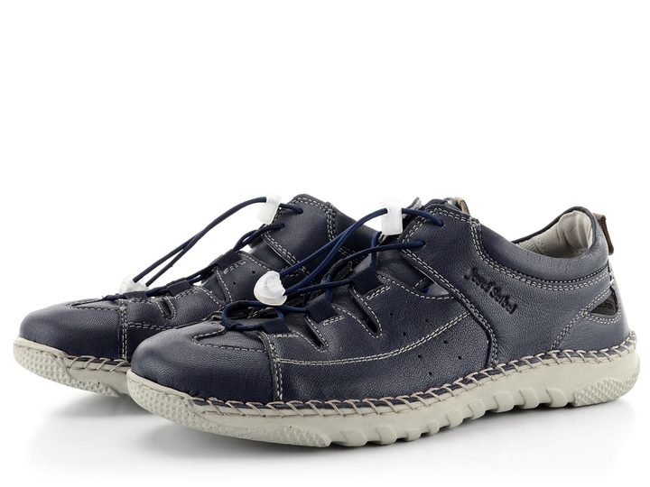 Josef Seibel polobotky na olivku Dunkelblau Wilson 42703TE198