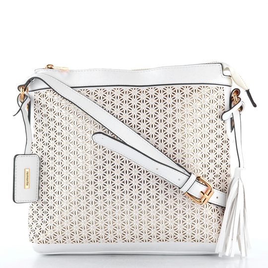 Remonte crossbody kabelka bílá se vzorem Q0641-80