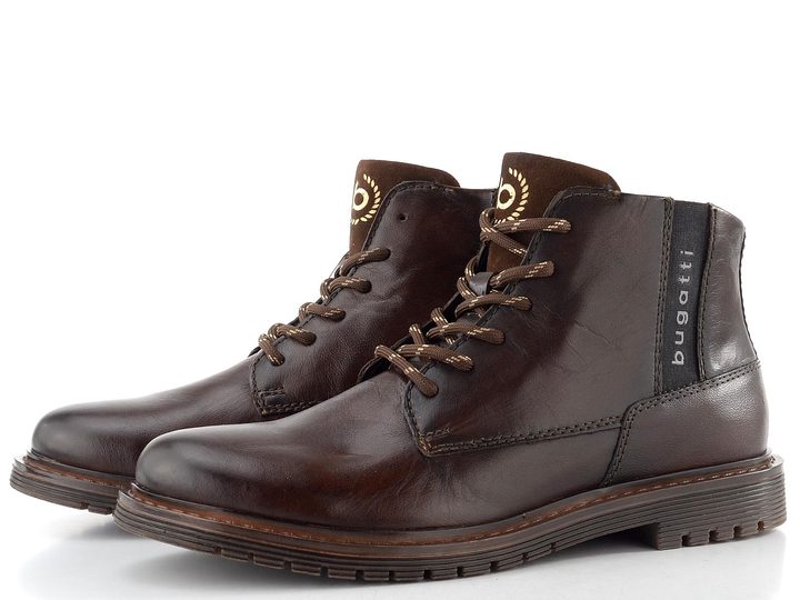 Bugatti pánský kotník tmavě hnědý 325-ATE32-1000