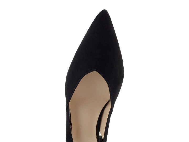 Högl semišové lodičky s voľnou pätou Schwarz  0-104612