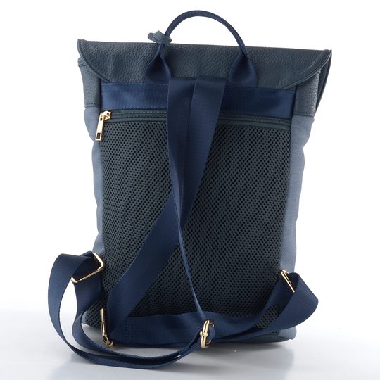 Rieker modrý batoh s klopou H1318-14