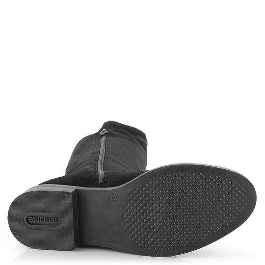 Remonte kozačky se strečí a membránou černé D8387-02