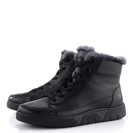 Ara dámský šněrovací kotník černý Rom-Sport 12-24440-01