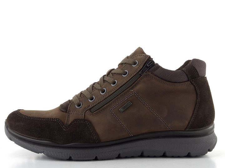 Ara pánský šněrovací kotník se zipem a membránou Benjo Moro 11-24608-14