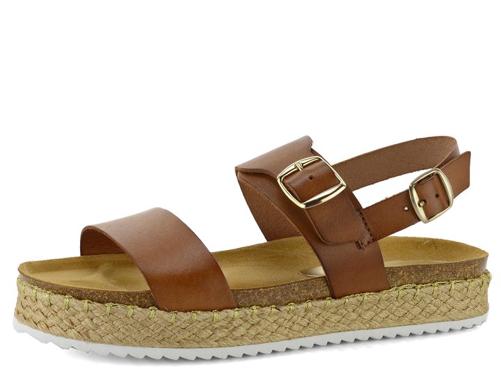 Marila fuzbetové sandály espadril Roble 7040/YS-6