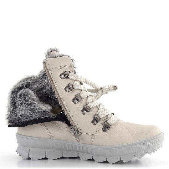 Legero vyteplená členková obuv s Gore-Texem Soft Taupe 2-000530-4300