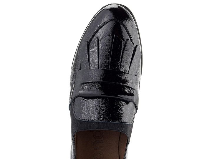 Wonders slip-on poltopánky na kline Negro C-33301