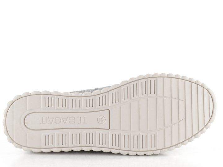 TT.BAGATT šedé prozouvací polobotky D31-AI662-6969