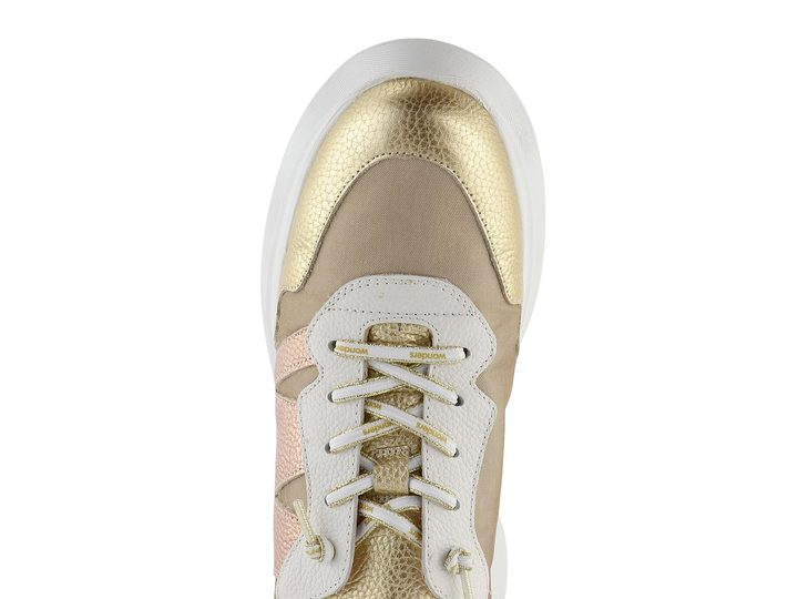 Wonders dámské tenisky na platformě Platino/Rame A-3622