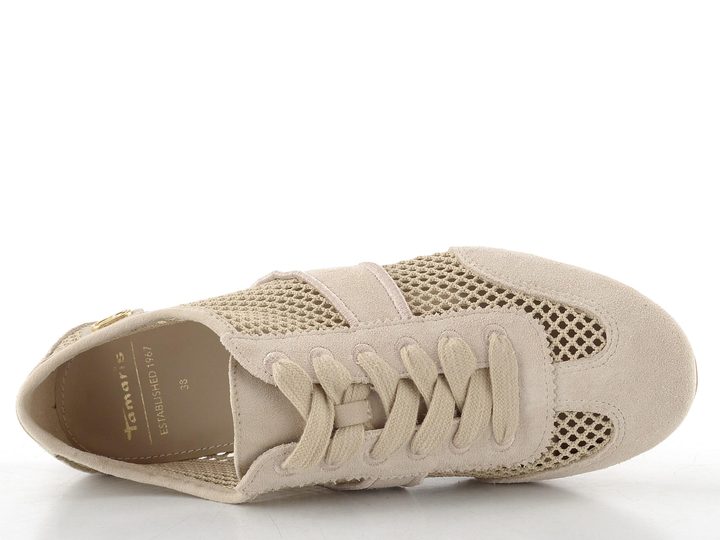 Tamaris dámské prodyšné tenisky beige 1-23608-46