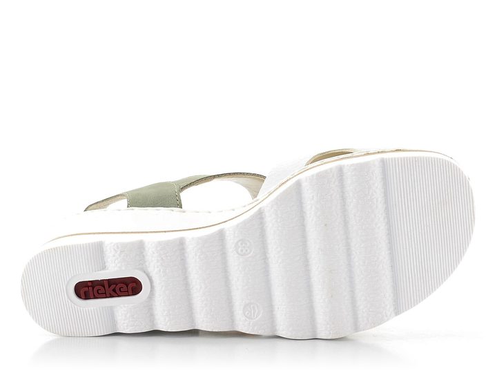 Rieker sandály s plastovou sponou 67476-81