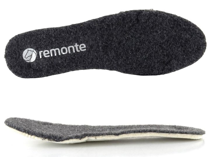 Remonte šněrovací kotník se zipem petrol D8671-12