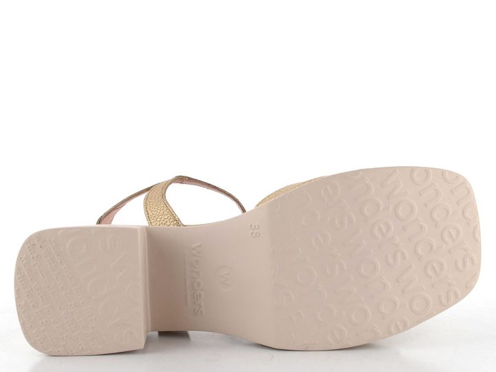 Wonders sandály na podpatku Platino D-1021