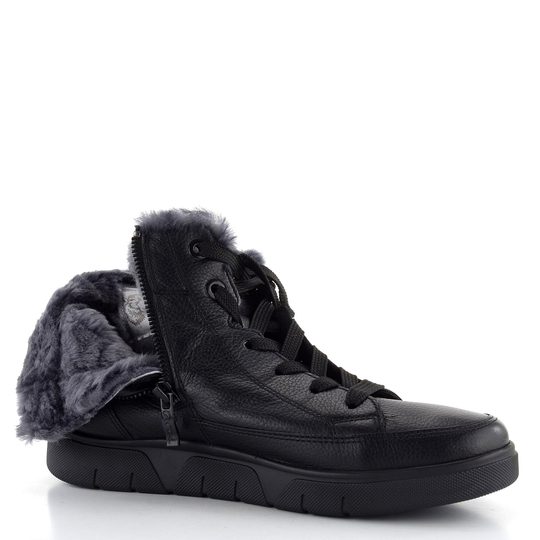 Ara dámský šněrovací kotník černý Rom-Sport 12-24440-01