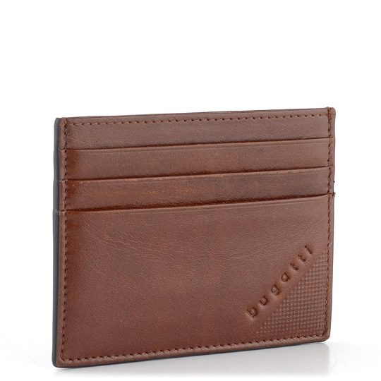 Bugatti kapesní pouzdro na karty cognac 49125007