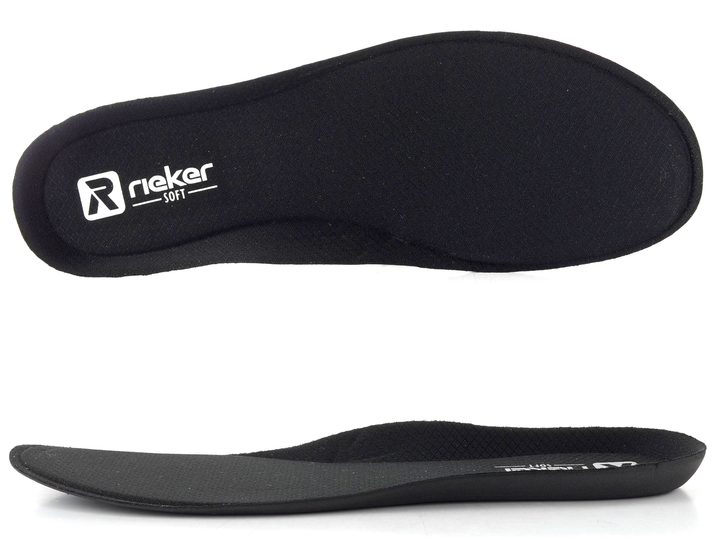 Rieker Sport pánské černé tenisky U4102-00
