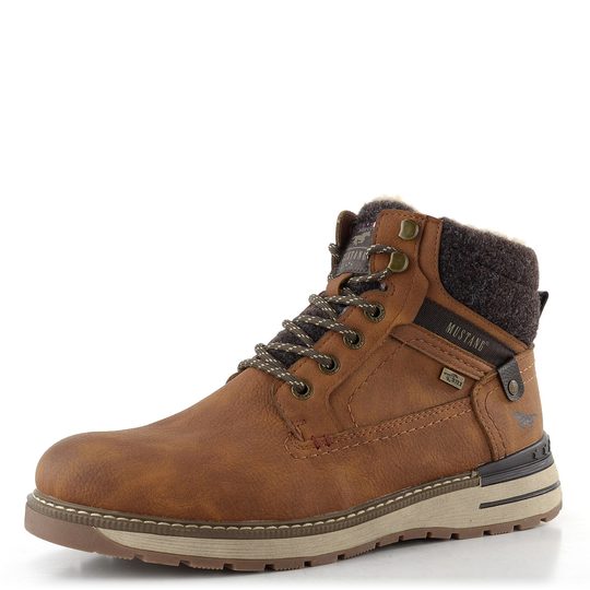 Mustang pánský šněrovací kotník cognac 15M0011001