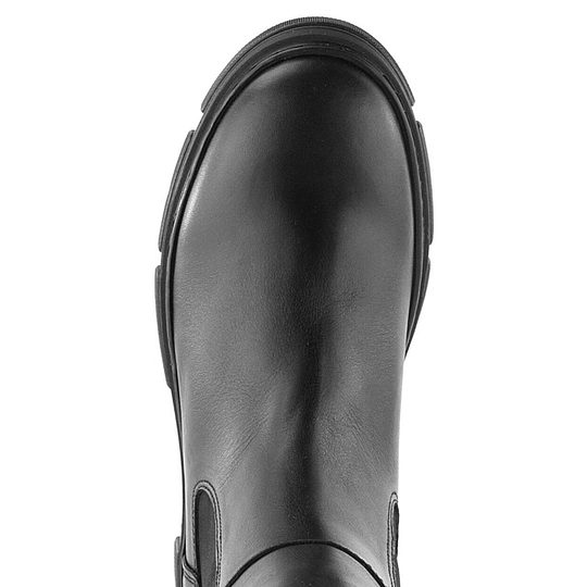 Gant vysoký chelsea kotník na hrubé podešvi Monthike Black 25541435