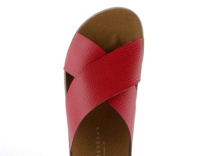 Asportuguesas červené pantofle P018276002