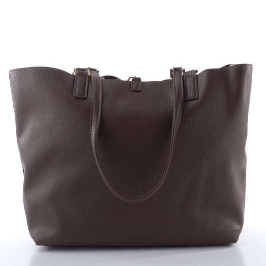U.S. POLO ASSN. střední oboustranná shopper kabelka s etují hnědá BIURR9377WVPHB7