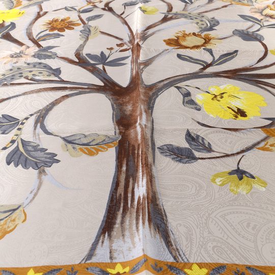 Fraas hedvábný šátek s motivem stromu života 632029-176